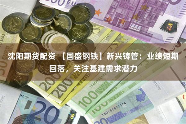 沈阳期货配资 【国盛钢铁】新兴铸管：业绩短期回落，关注基建需求潜力