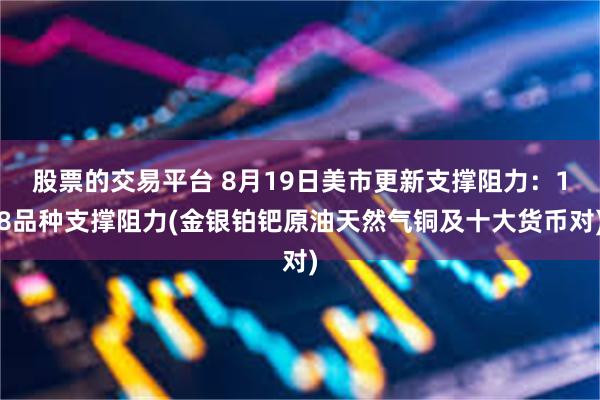股票的交易平台 8月19日美市更新支撑阻力：18品种支撑阻力(金银铂钯原油天然气铜及十大货币对)